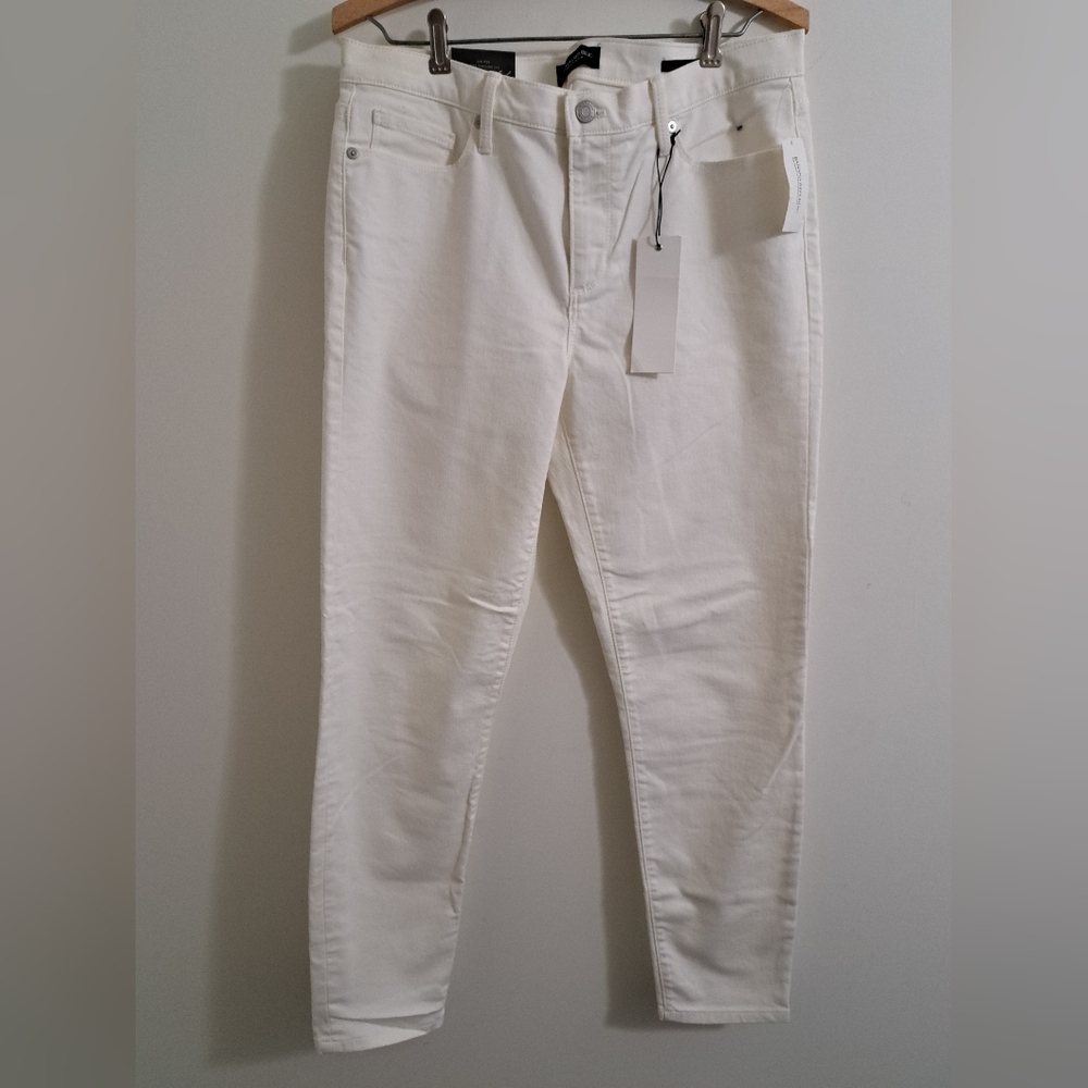 Banana Republic white jeans.